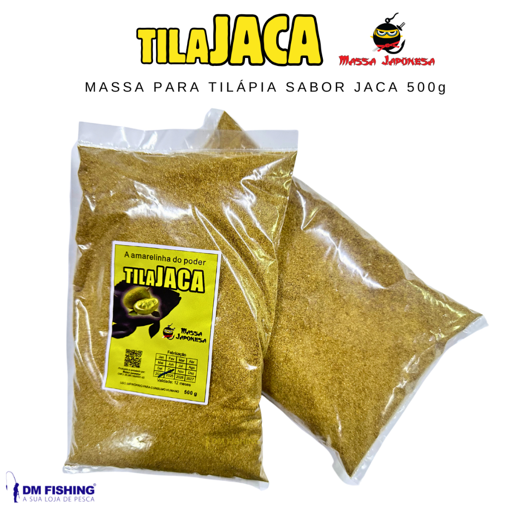 KIT Isca para Pesca c/ 3 Massa Japonesa TilaJACA 500g
