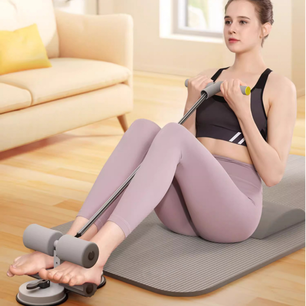 Equipamento auxiliar de abdominais fitness unissex ventosa muscular abdominal dispositivo ...
