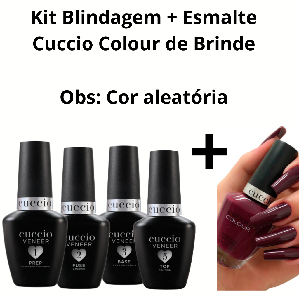 Kit Blindagem Cuccio 13ml + BRINDE