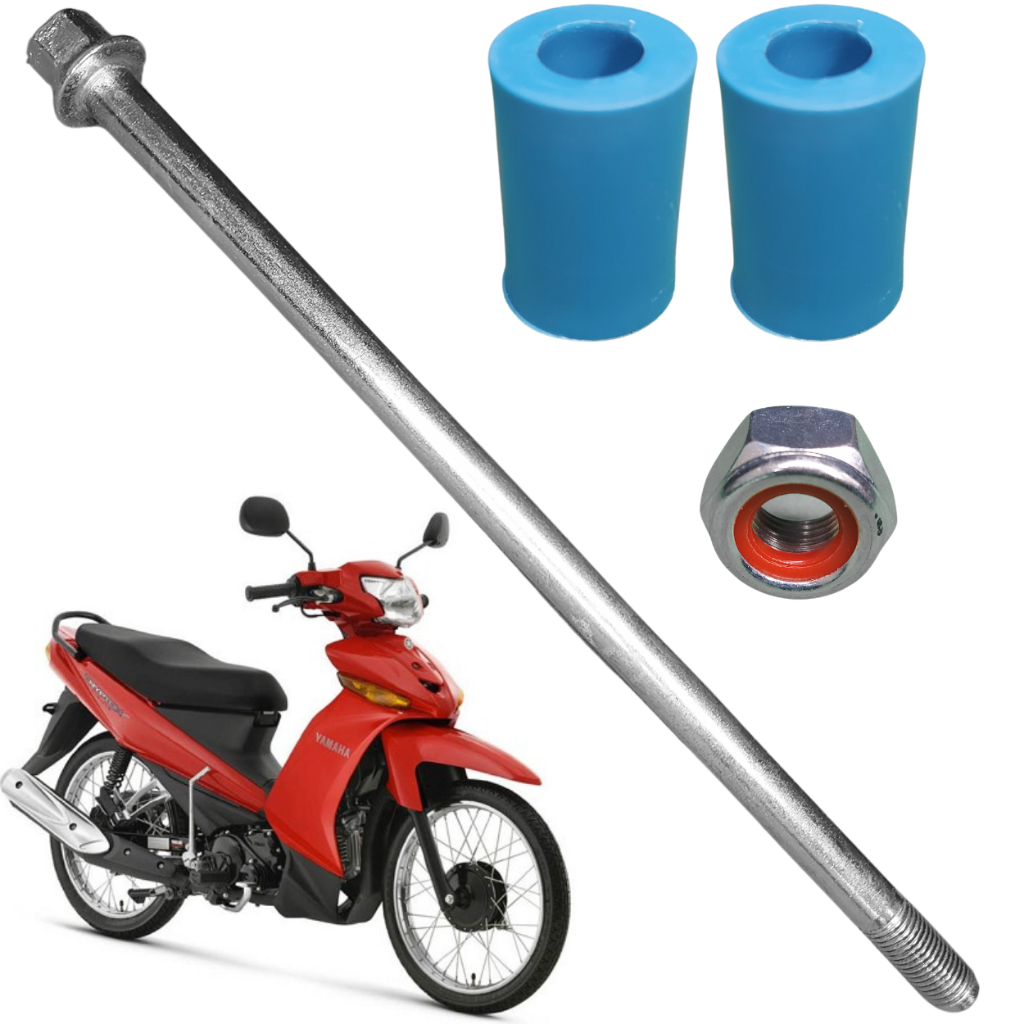 EIXO DO QUADRO ELÁSTICO/BALANÇA CRYPTON 115 CC (2 BUCHAS NYLON)