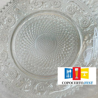 Jogo 6 Mini Pratos Lyor Angel 14cm Vidro Transparente