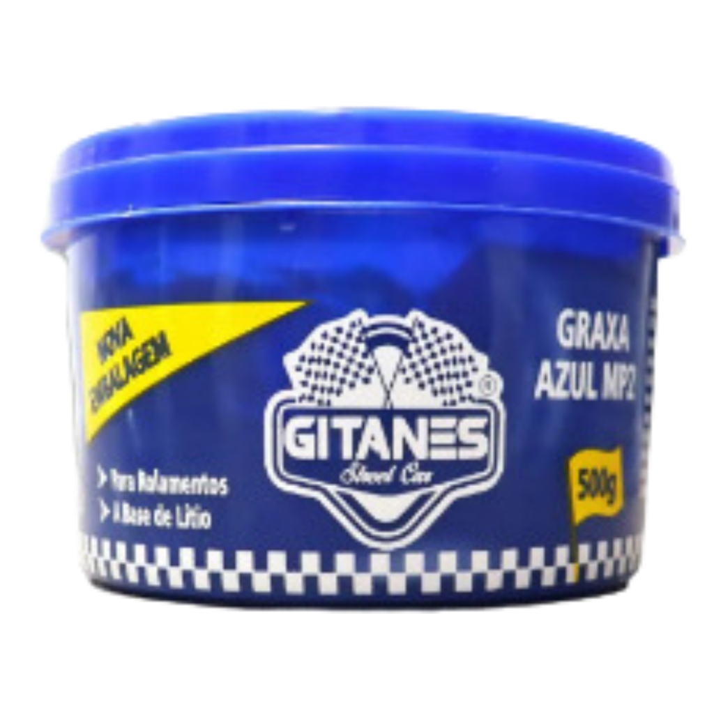 Graxa Azul 500gr Alta Temperatura Mp2 Graxa Para Rolamento Graxa De Alta Temperatura Gitanes em Oferta na Shopee