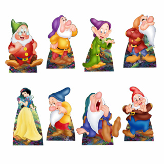 Os 7 anões  Kit 8 Displays De Mesa totens de Decoração Para Festa em Mdf kit festa em Oferta na Shopee