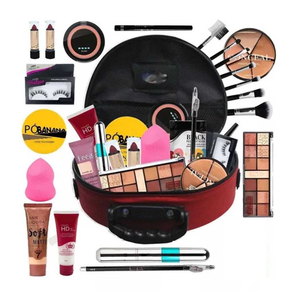 Maleta De Maquiagem Completa Profissional BZ69-2