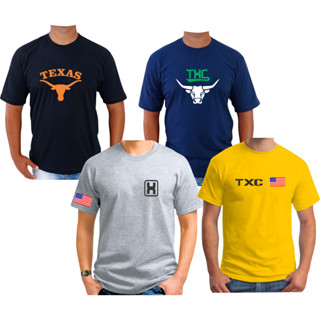 Kit Camiseta Texas Farm Masculina Texana Moda Country Cowboy 4 Camisas em Oferta na Shopee
