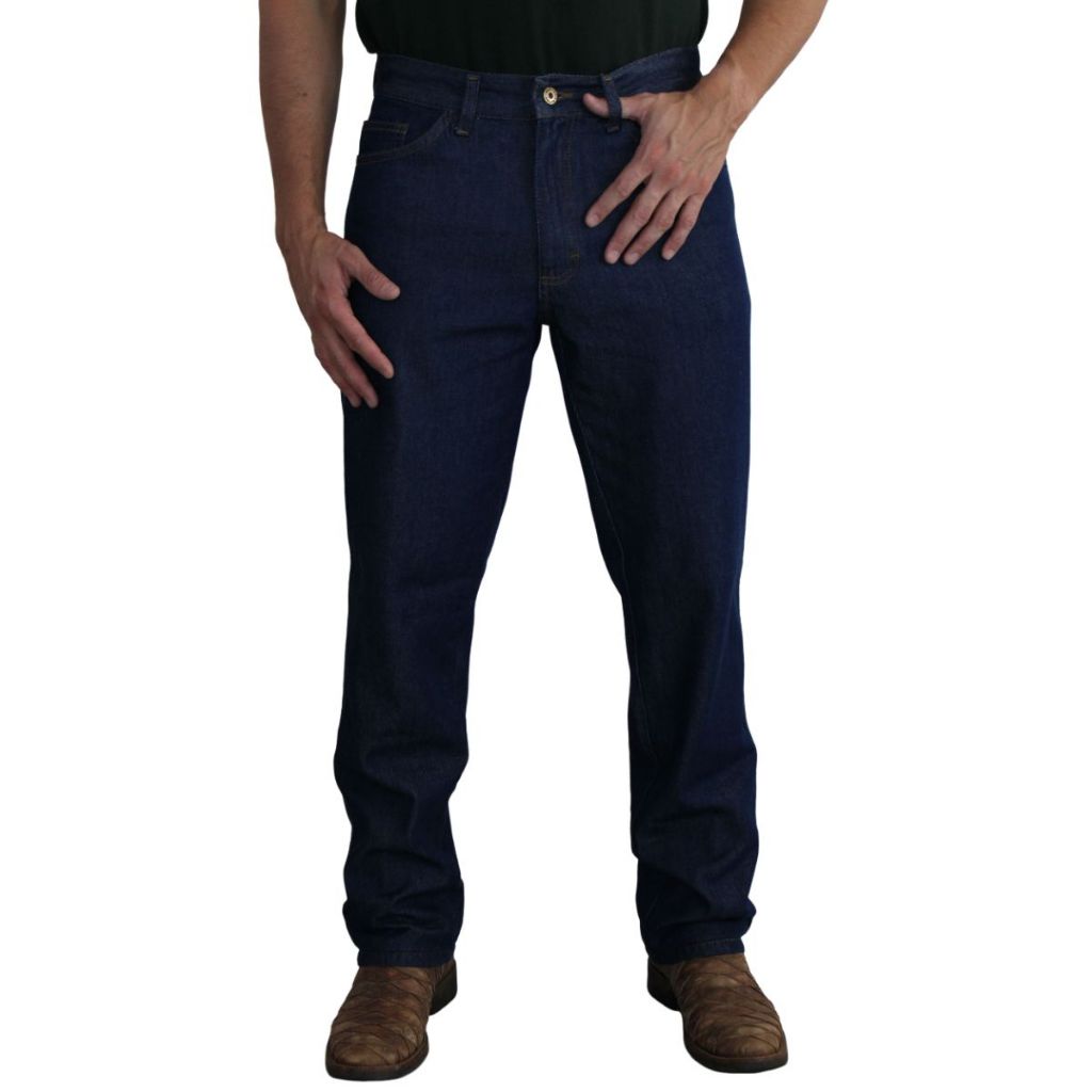 Calça Jeans Masculina Tradicional com 'MINIMOS DEFEITOS' em Oferta na Shopee
