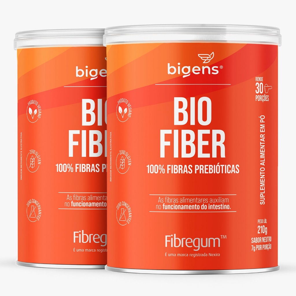 BIGENS KIT 2X BIO FIBER FIBREGUM 210G BIOGENS