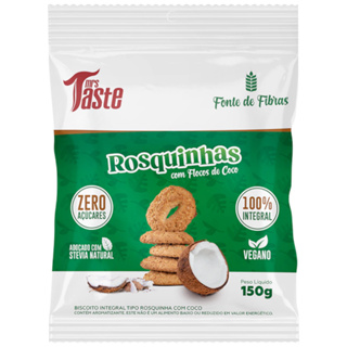 Rosquinha Com Flocos De Coco Mrs Taste Zero Açúcar 100% Integral em Oferta na Shopee