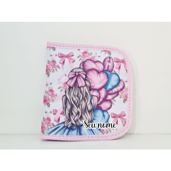 Porta absorventes personalizado com nome