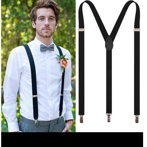 Suspensório Adulto Unissex Ajustável Masculino Feminino Varias Cores