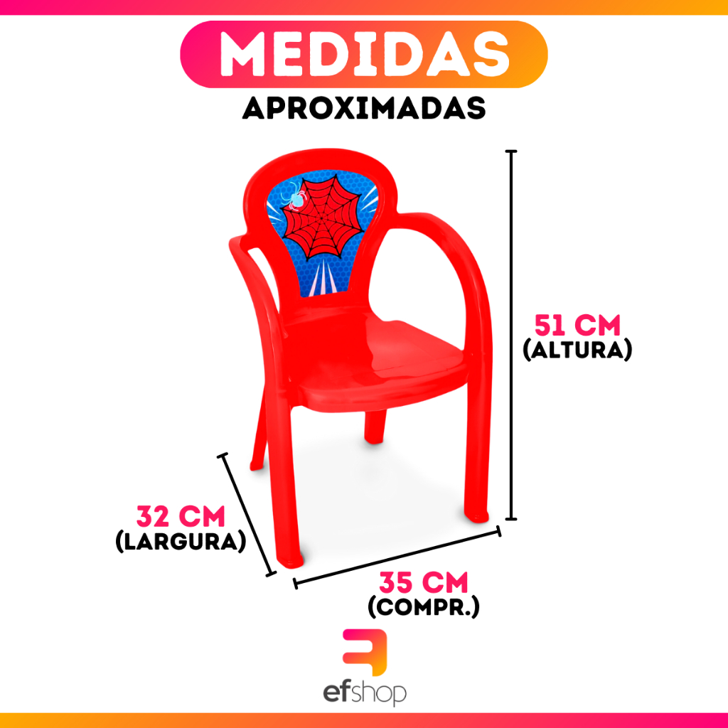 Kit Conjunto Mesa Escolar Mesinha Infantil Grande com 2 Cadeiras Menino Menina Variação Homem Aranha · foto 2