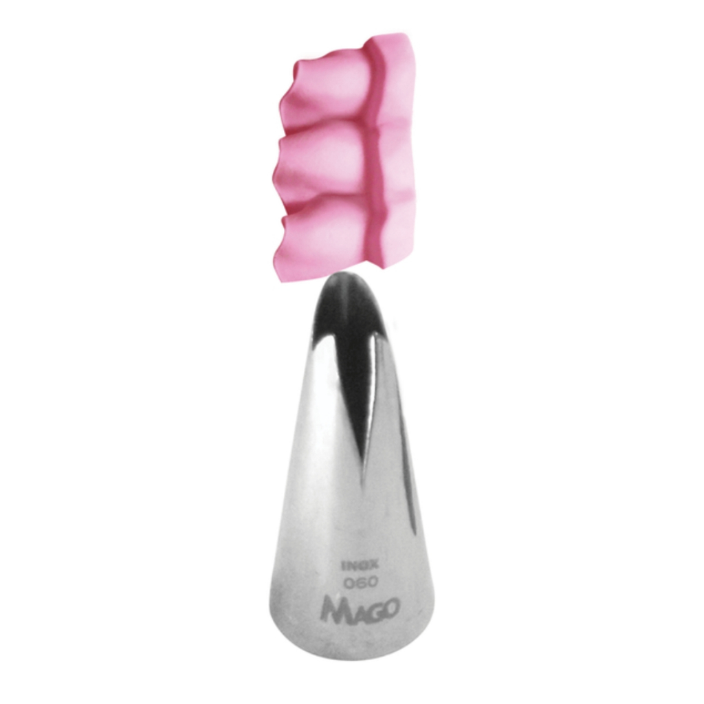 Bico de Confeitar Pequeno Babado Mod.060 Mago