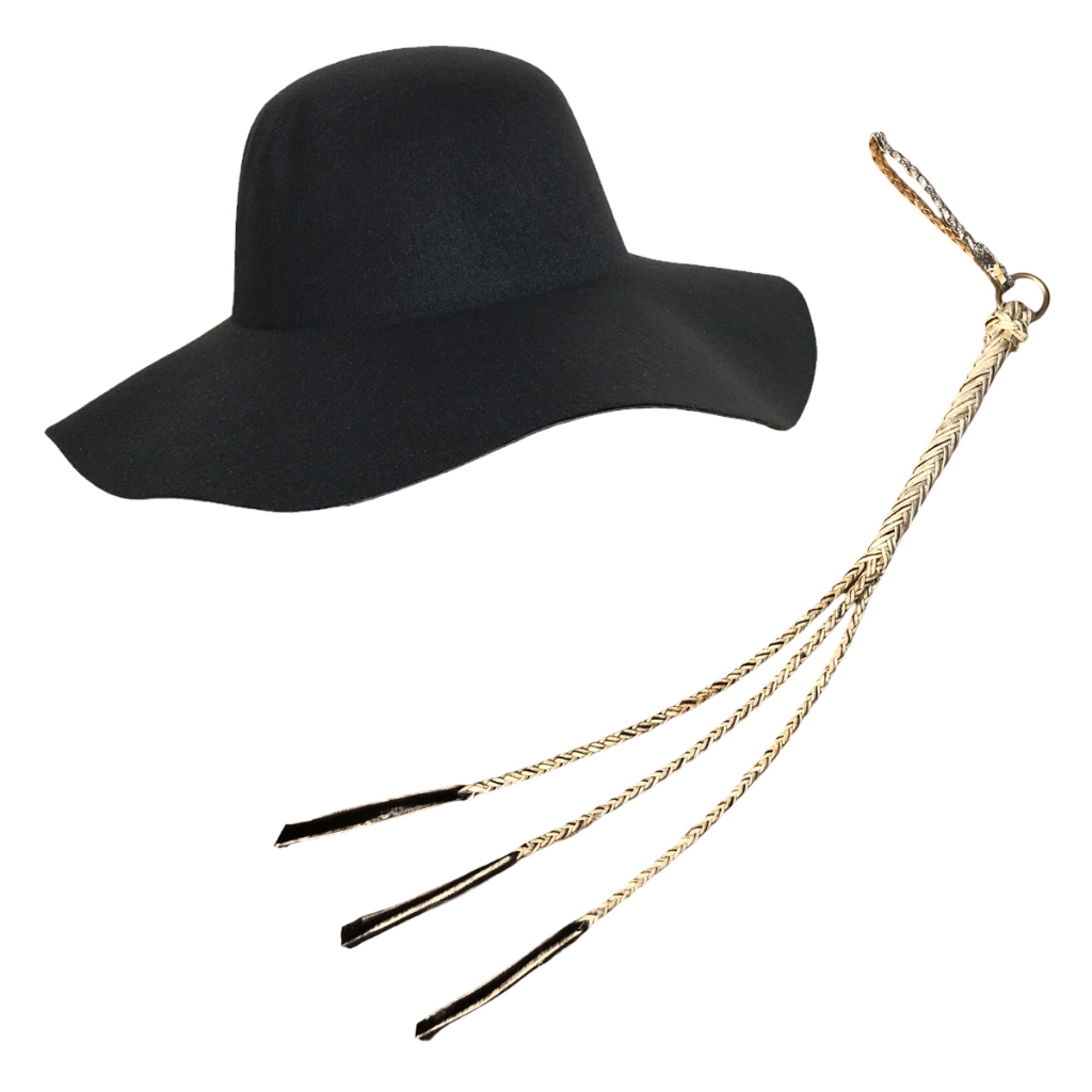 Conjunto Chapéu Batateiro Muladeiro Floppy Casca De Ovo E Reio Tala 3 Pontas