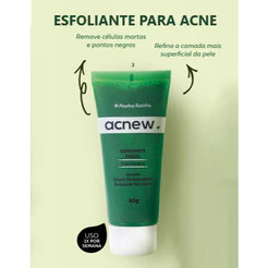 Esfoliante Facial Melaleuca Antiacne - Abelha Rainha 60g