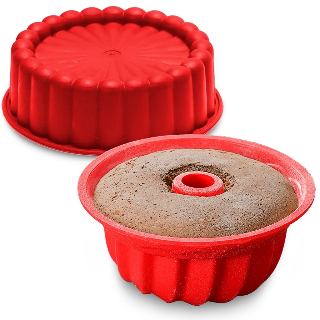 Kit 2 Formas de Silicone para Air Fryer Forno Freezer Microondas Assadeira ideal Bolo Pães...