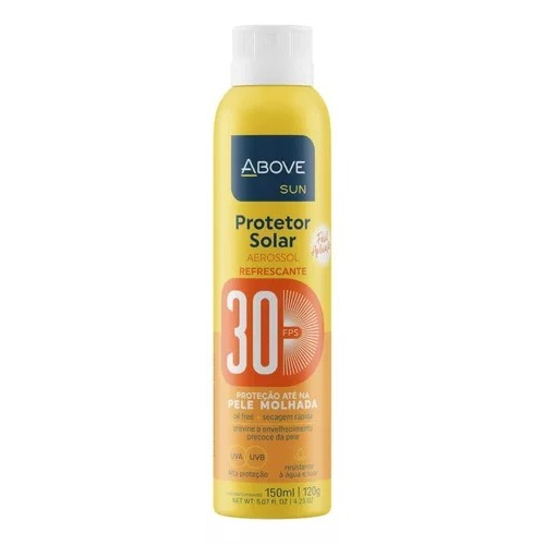 Protetor Filtro Solar Spray Above Fator 30 Fps 150ml Spray