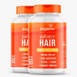 BIGENS KIT 2X INFORCE HAIR 60 CAPS BIOGENS