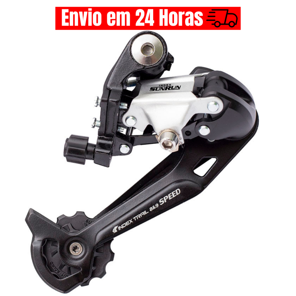 Câmbio Traseiro Sunrun 9v Cage Longo Oferta PROMO!