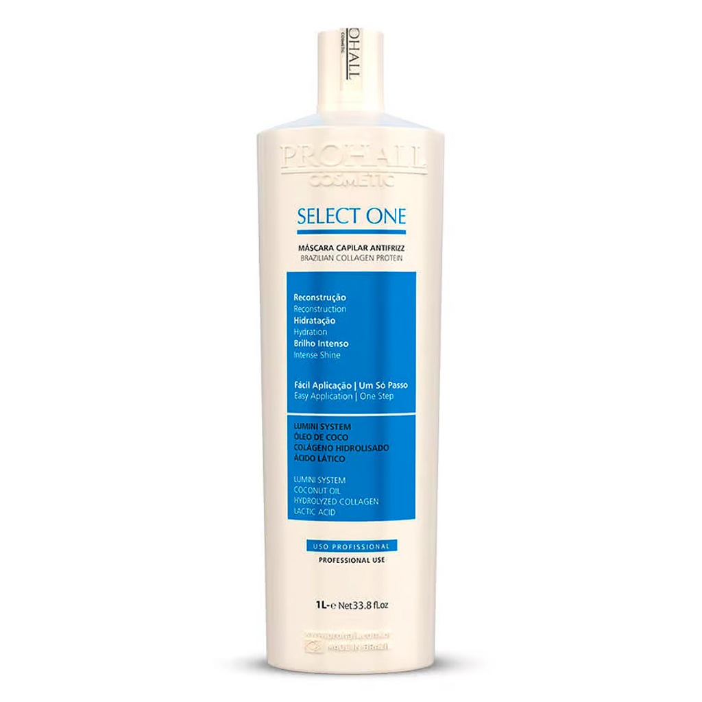 Escova Realinhamento Select One Prohall Sem FormoI Original 1 Litro