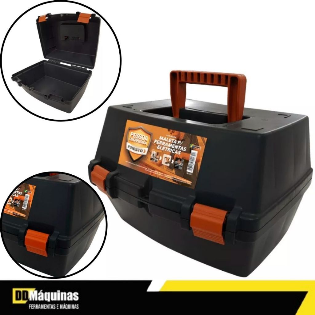 Maleta Multiuso Organizadora Box Para Serra Mármore - Presto - Home & Living