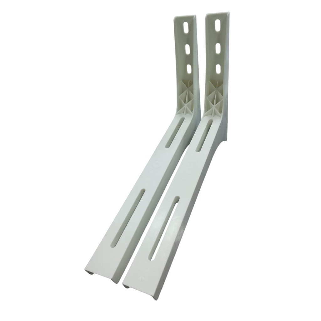 SUPORTE PLASTICO PVC PARA AR CONDICIONADO SPLIT DE 7 A 12 MIL BTUS CONDENSADORA QUADRADA