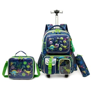 Kit Mochila Rodinha Infantil Escolar Feminina Masculino Reforçada em Oferta na Shopee