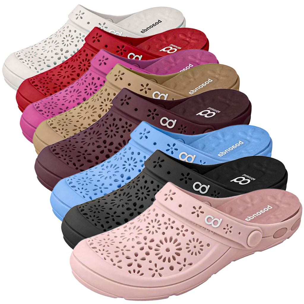 Clog Babuche Sandália Ortopédica Nellie Babuche Conforto Esporão Facite - Original