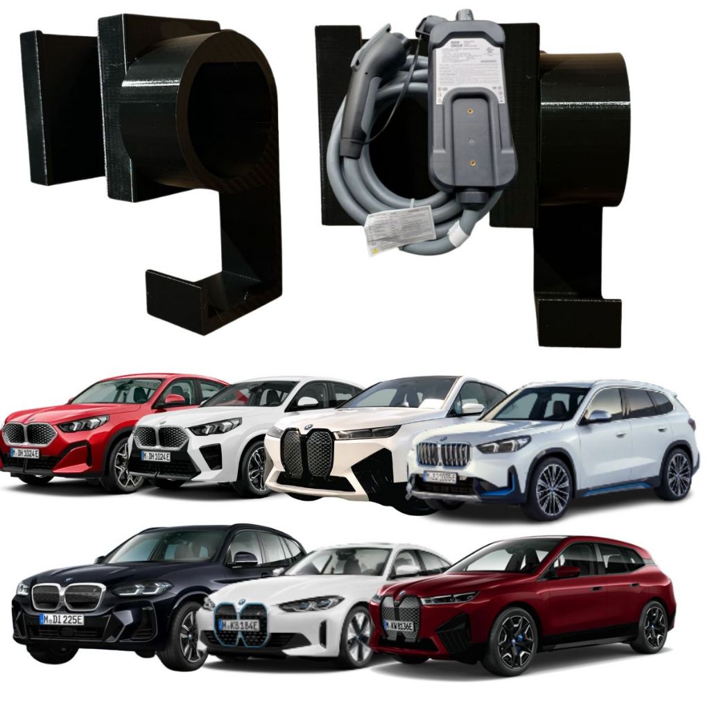 Suporte Carregador Carro Elétrico Byd, Bmw,  BMW i5, BMW iX1, BMW i7, BMW iX, BMW i4, BMW iX3.