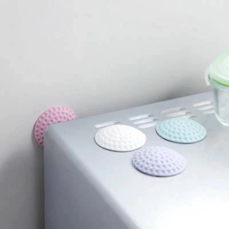 Kit 4 PCS Tampão De Parede Auto-Adesivo Protetor De Maçaneta De Porta Para Carros Batente De Borracha