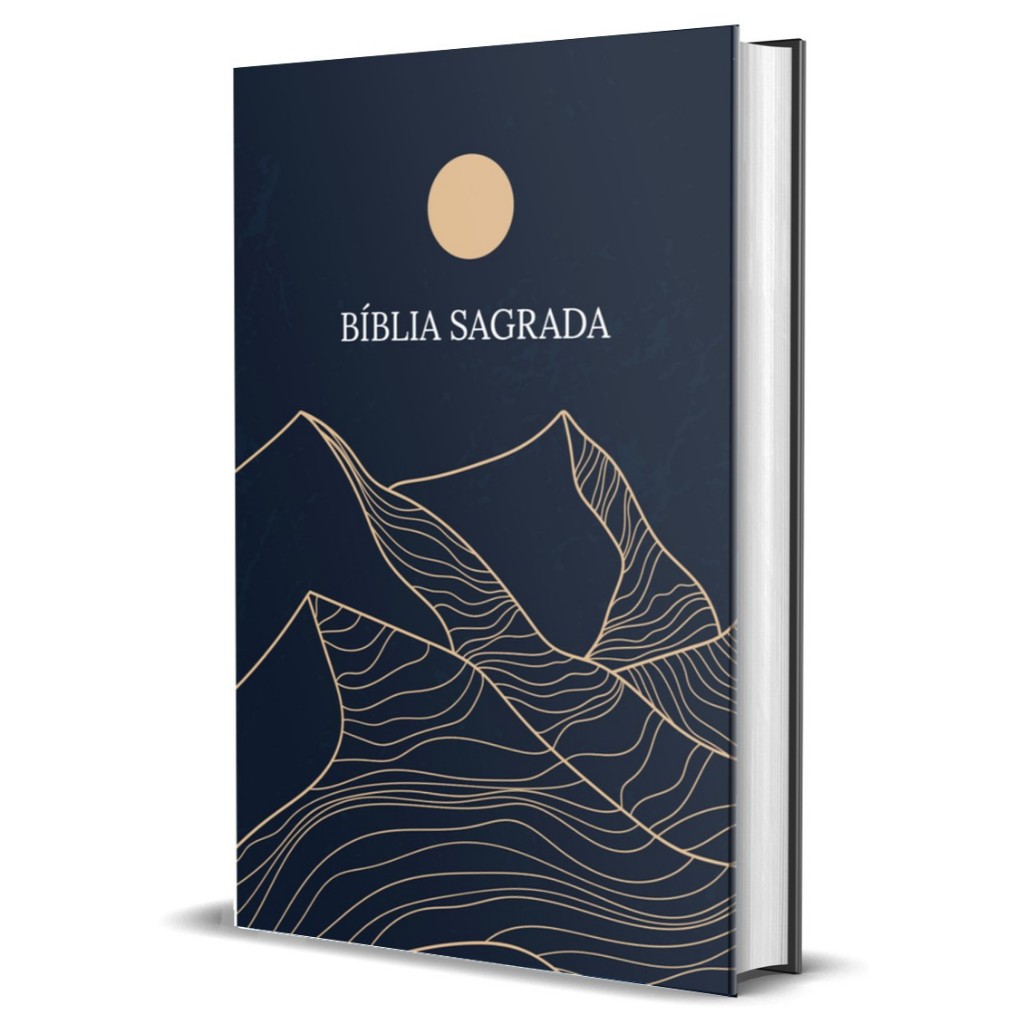 Bíblia Sagrada King James - Luz - BKJ - Capa dura com fitilho - Letra media - Books & Magazines
