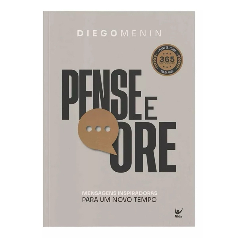 Livro Devocional Pense E Ore | Diego Menin