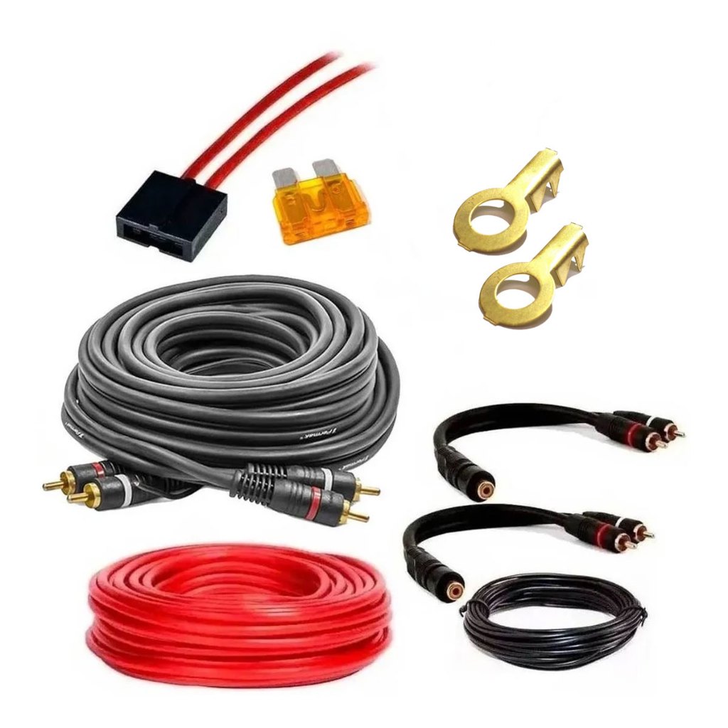 Kit Instalação Modulow 1200wrms Stetsom Banda Taramps Falcon