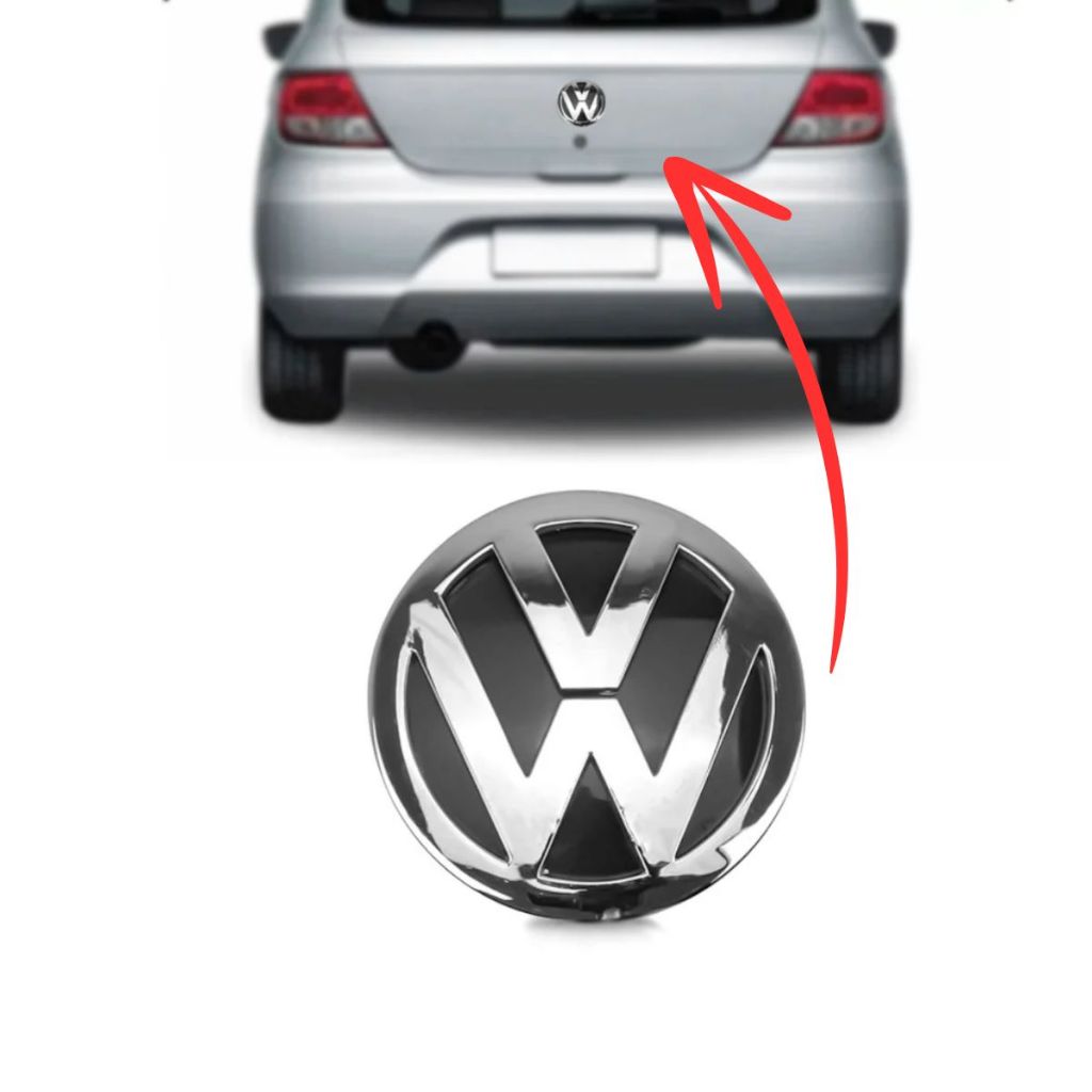 Emblema Porta Mala Gol 08/12 Voyage 13/16 Fox 06/14 Golf 08/13