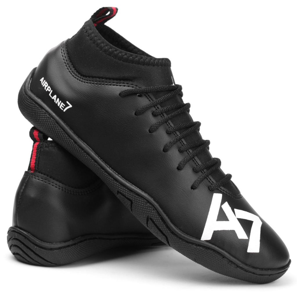 Chuteira Botinha de Futsal Futebol De Salão Resistente Confortável A7 AIRPLANE7