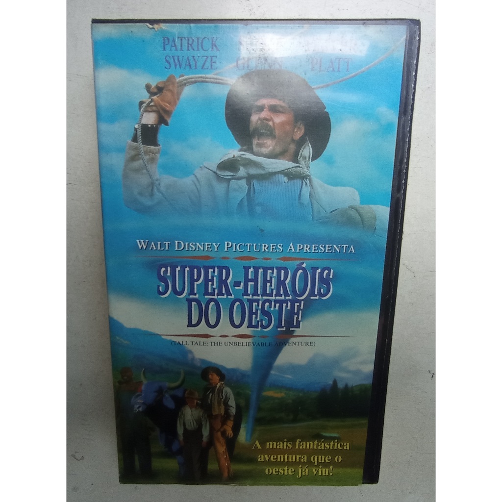 Filme Vhs - Super Heróis do Oeste  - Walt Disney - 1995