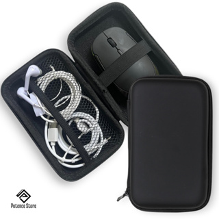 Capa Bag Case Estojo Fone Carregador Cabo Pendrive Esmalte Para Guardar Fones De Ouvido em Oferta na Shopee