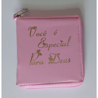 Caixinha de Promessas Bíblicas com Zíper em Oferta na Shopee