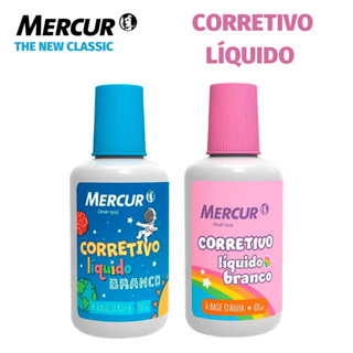 Corretivo Líquido Mercur Decorado 18ml - Cores Mágicas ou Sistema Solar Universo Tom Pastel em Oferta na Shopee