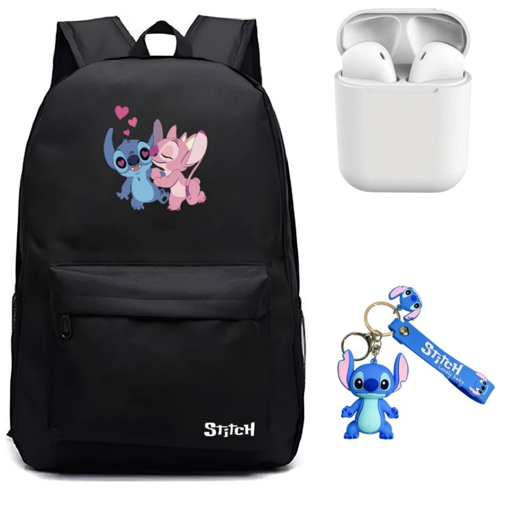 Mochila Infantil Escolar Reforçada Impermeável + Relógio + Fone de Ouvido i12 Promoção