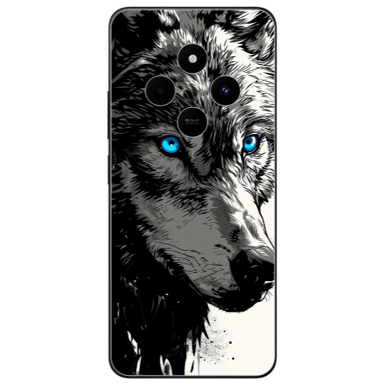 XIAOMI REDMI 14C TPU DESENHOS VARIADOS CAPINHA CASE LOBO em Oferta na Shopee