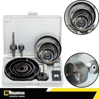 Jogo de Serra Copo para Madeira com 12 Peças - Mtx em Oferta na Shopee