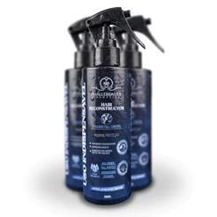 Kit com 3 Uso Indispensável Spray Reconstrutor Capilar 200ml PhalleBeauty