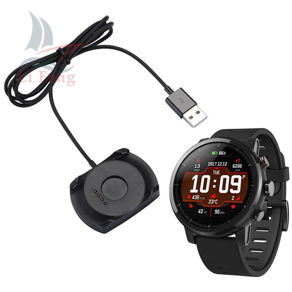 Cabo Carregador Usb Para Smartwatch Amazfit Stratos2/2s A1609