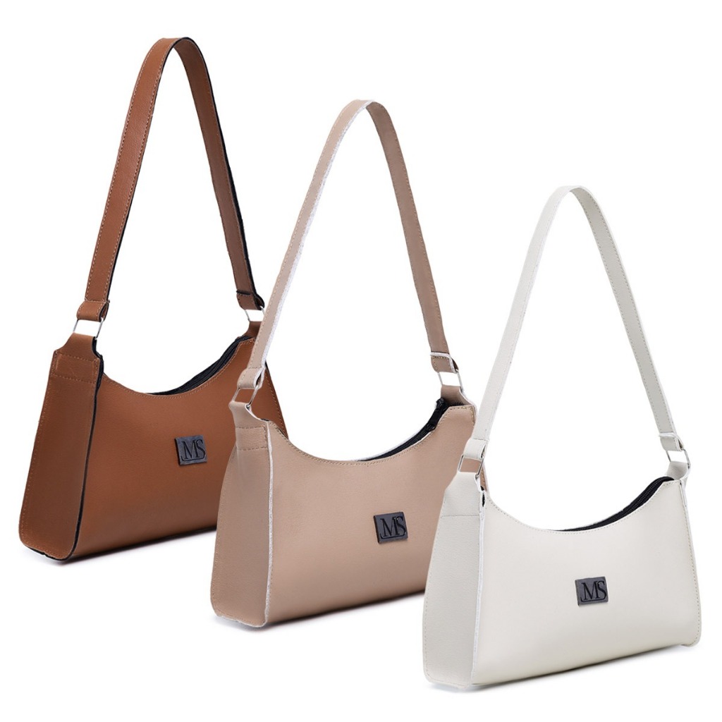 KIT 3 BOLSA FEMININA BAQUETE OMBRO BOLSINHA BALADA ENVIO IMEDIATO em Oferta na Shopee