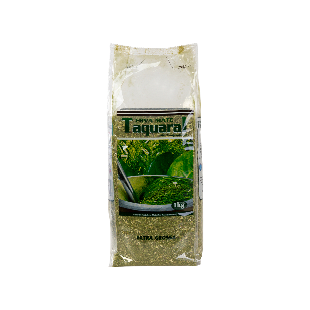 Erva Mate Taquaral Moída Extra Grossa 1kg (Para chimarrão) — imagem 2 de 2