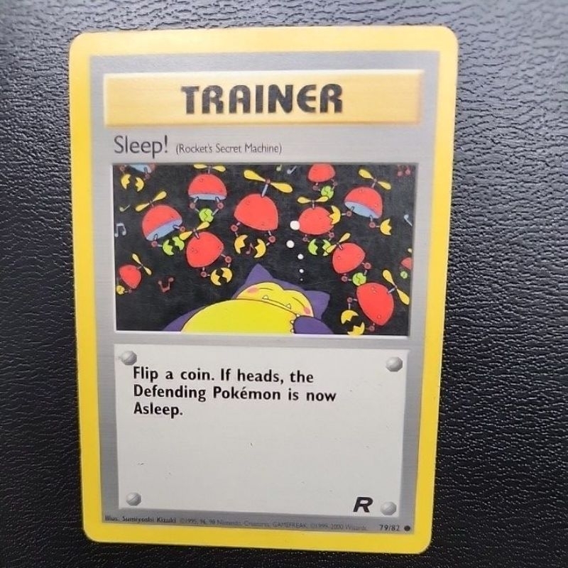 Carta Trainer Sleep! (Rocket's Secret Machine) - Pokemon TCG