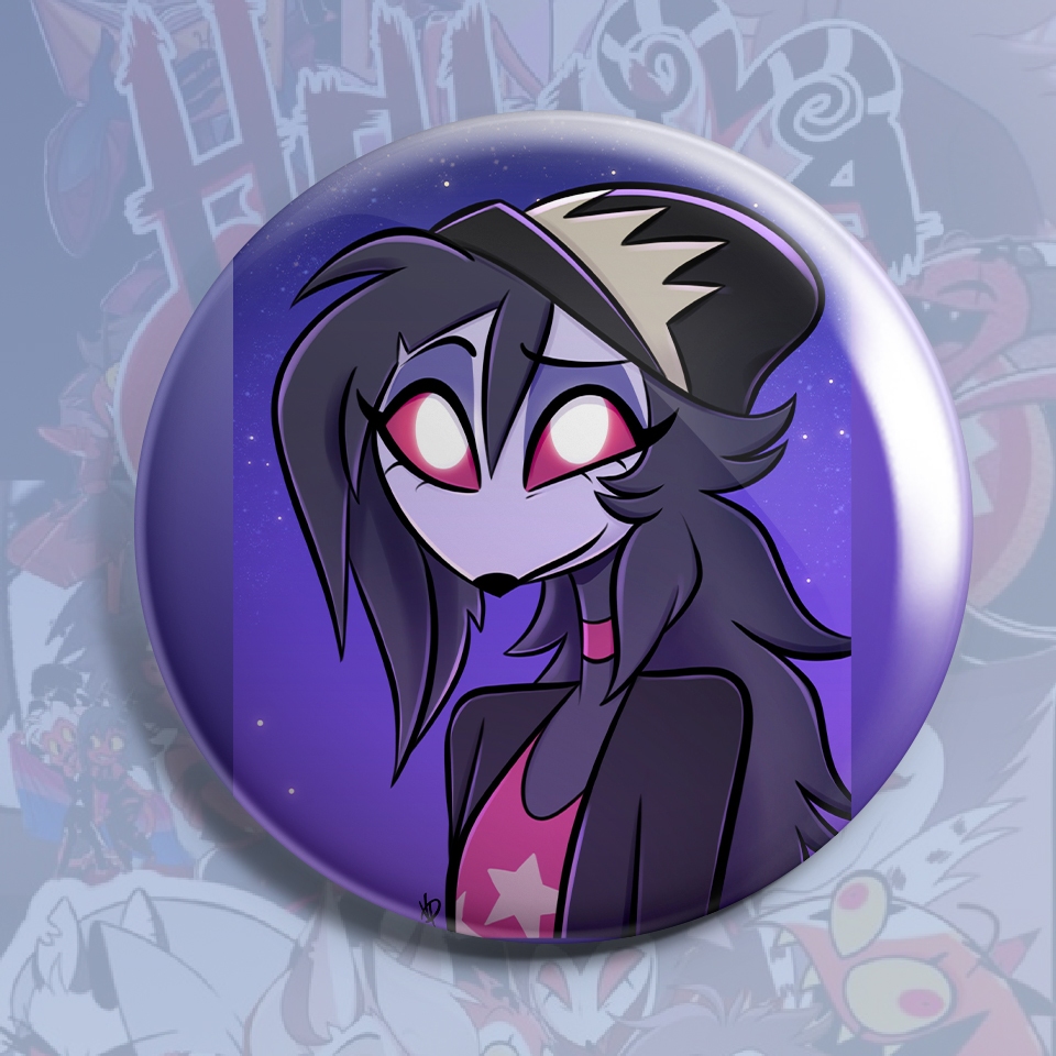 Bottons Broche Anime Animação Helluva Boss