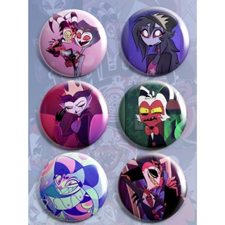 Bottons Broche Anime Animação Helluva Boss em Oferta na Shopee