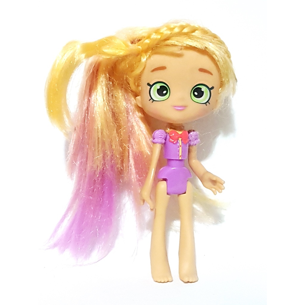 BONECA SHOPKINS ORIGINAL COM 13CM USADO CAA