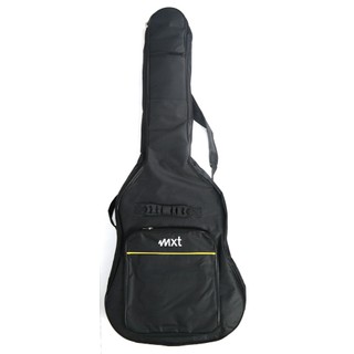 MXT Capa Bag para violão clássico Folk acolchoada com bolso e alça dupla